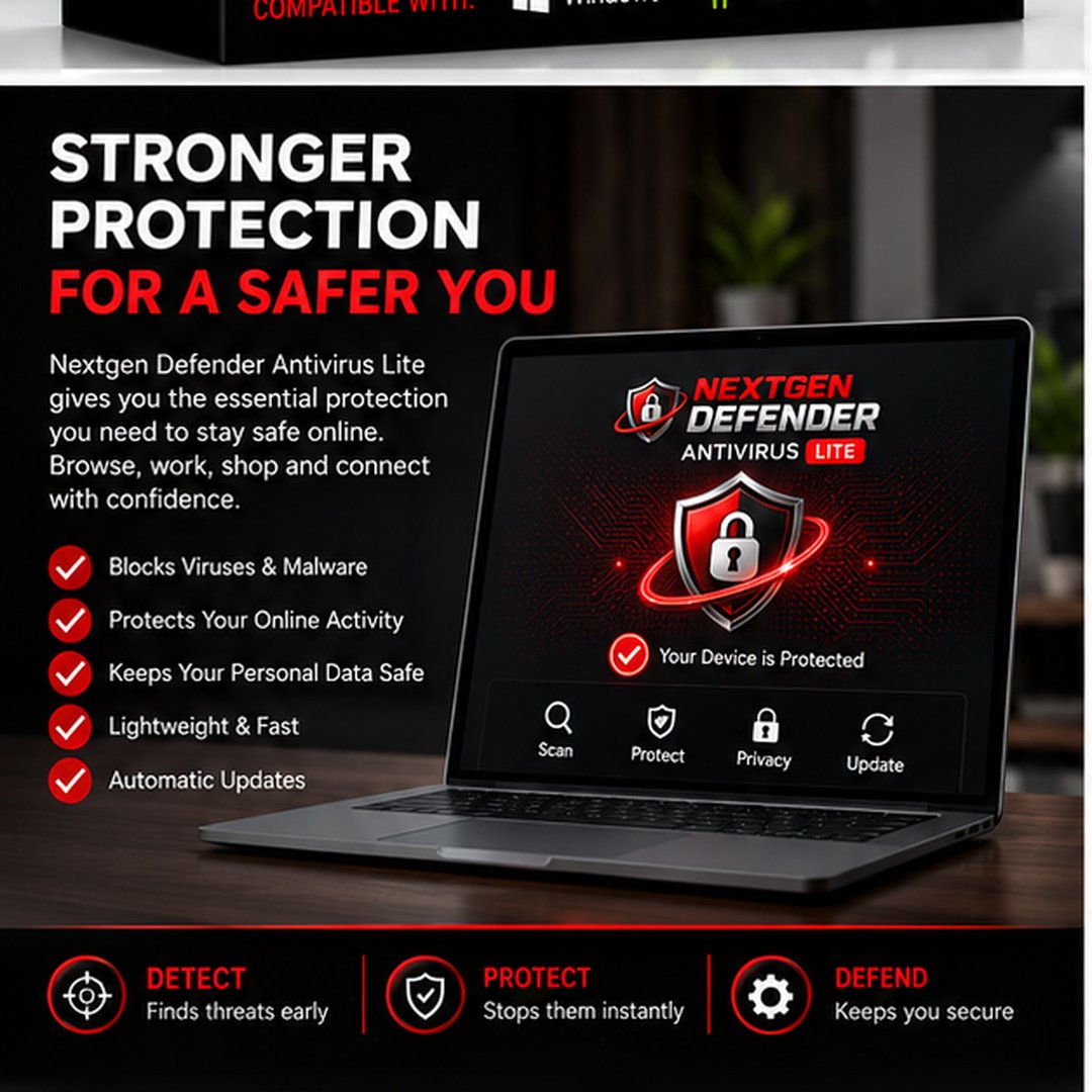 Nextgen Defender Antivirus Lite (1 Device / 1 Year) - Image 3